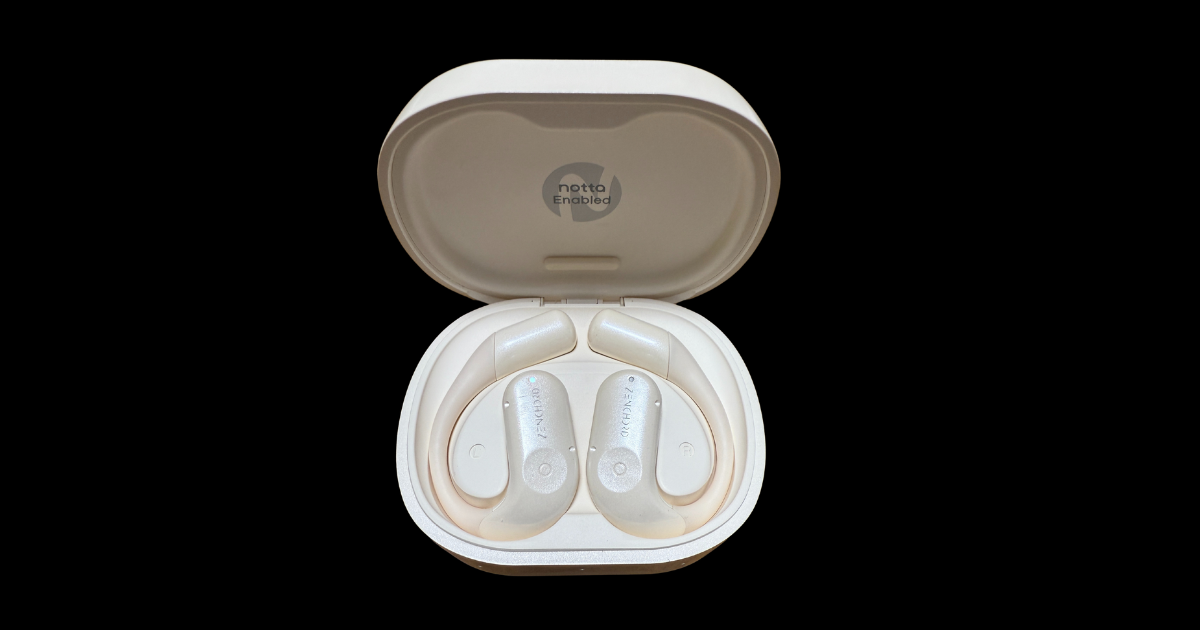イヤホン Zenchord 1 AI Earbuds 4,000社導入のAI音声認識技術を搭載。次世代イヤホン「Zenchord